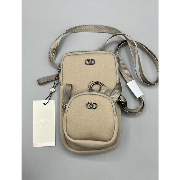 CALIA by Carrie Underwood Handbags - Calia By Carrie Underwood Phone Crossbody Bag Essentials Beige NEW